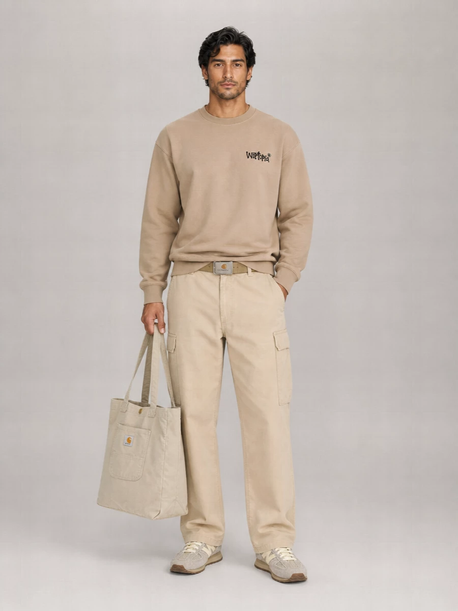 Carhartt Wip Cotton Straight-Leg Cargo Trousers