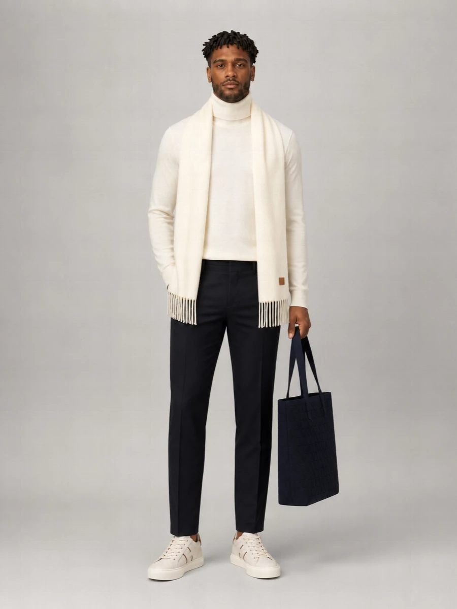 Paul & Shark Virgin Wool Turtleneck Sweater