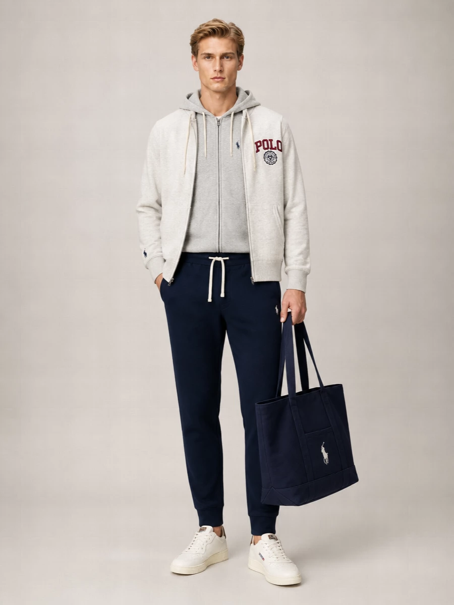 Polo Ralph Lauren Cotton Blend Hooded Sweatshirt