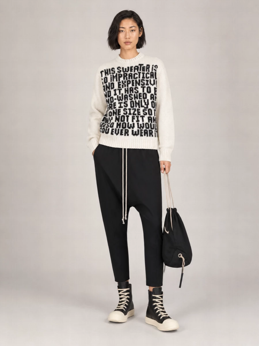 Erl alpaca crewneck jumper