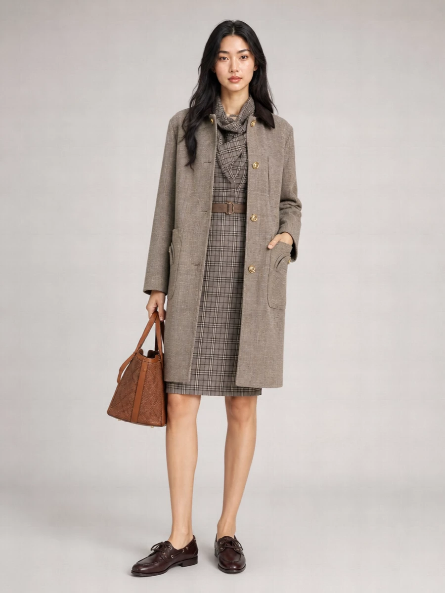 Max Mara Diamond-Pattern Bucket Bag