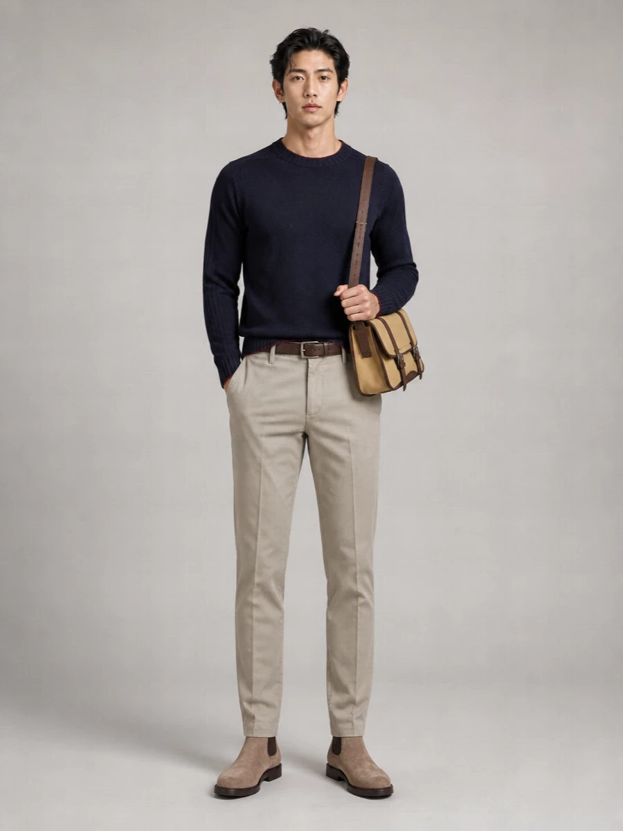 Dondup Cotton Chino Trousers