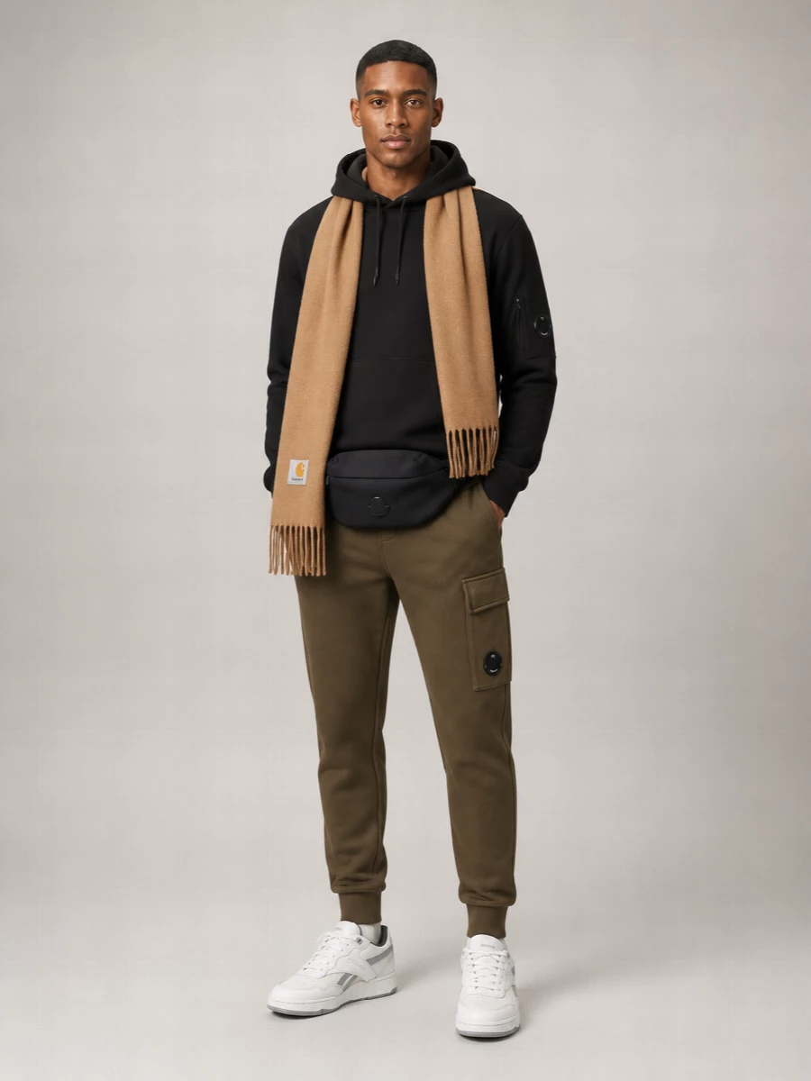 C.p. Company Cotton Hooded Sweatshirt