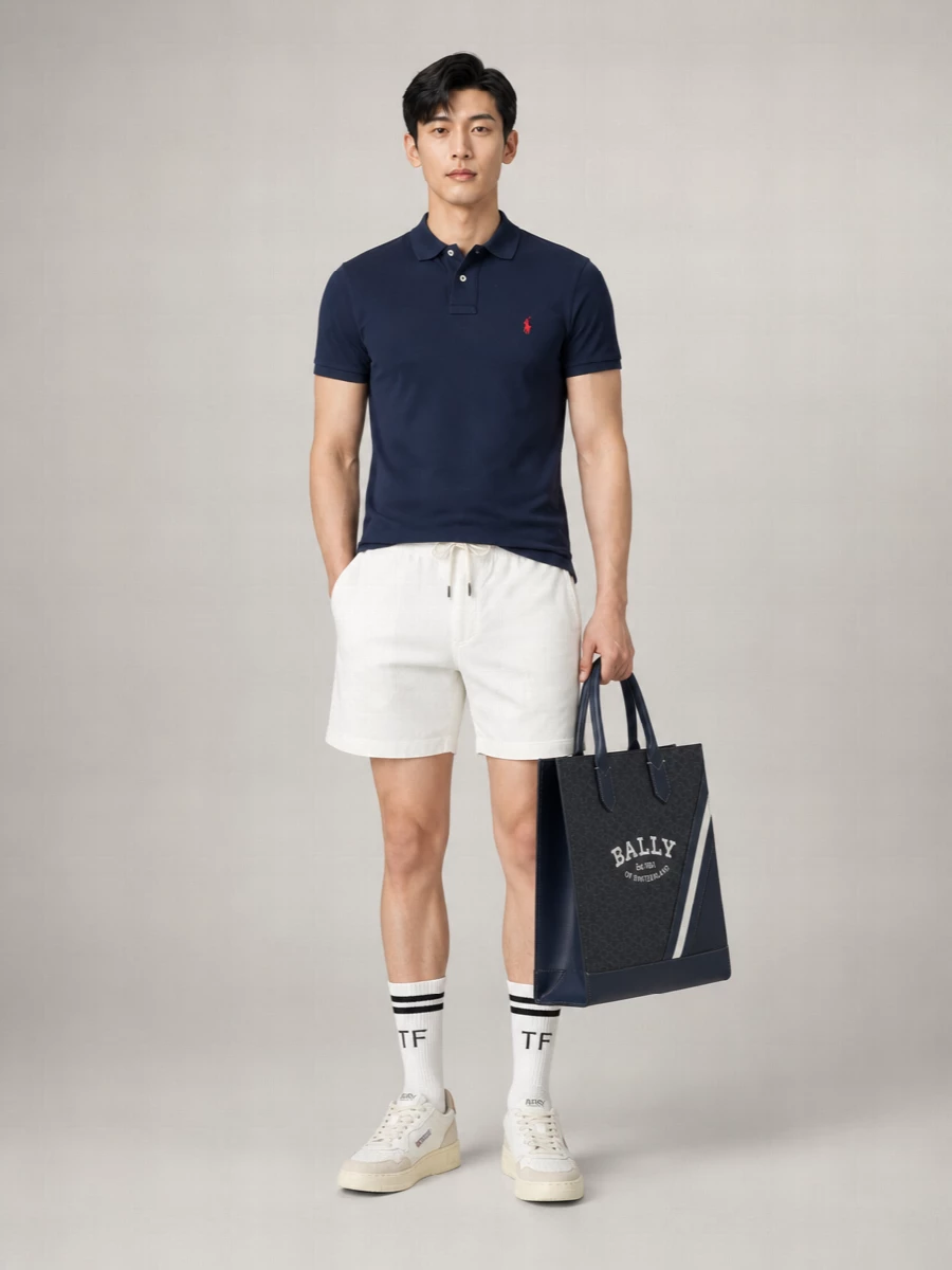 Polo Ralph Lauren Linen Bermuda Shorts