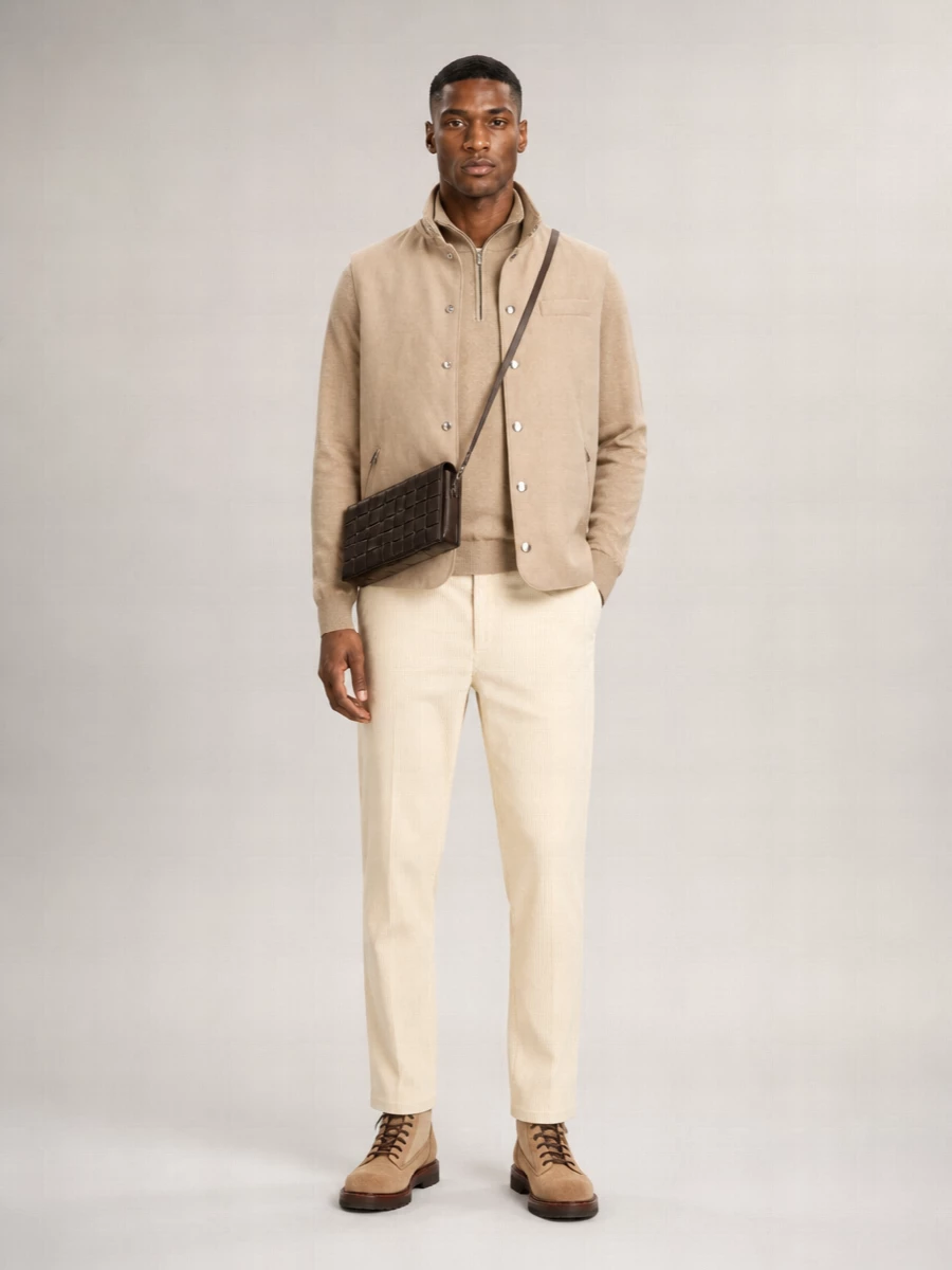 Brunello Cucinelli wool padded vest