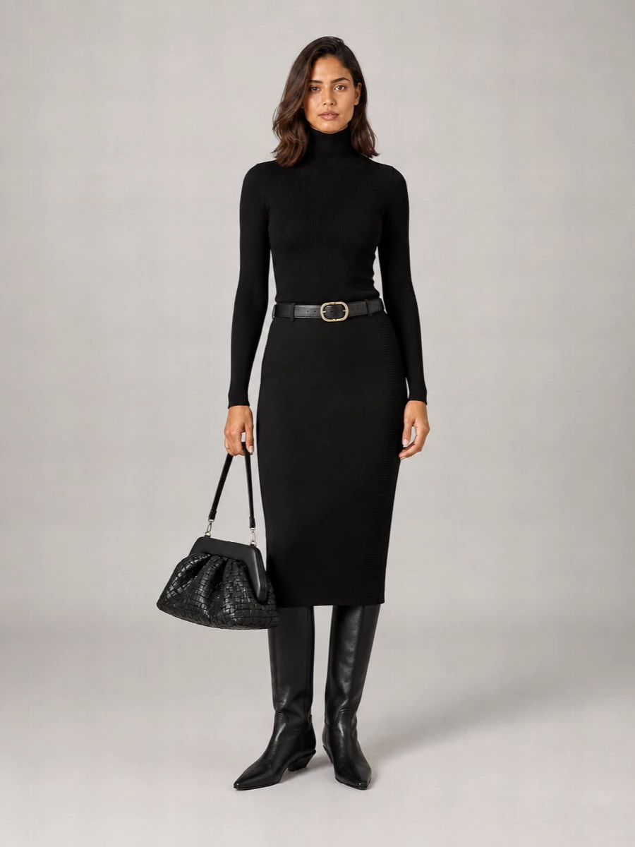 Paloma Wool Wool Midi Pencil Skirt