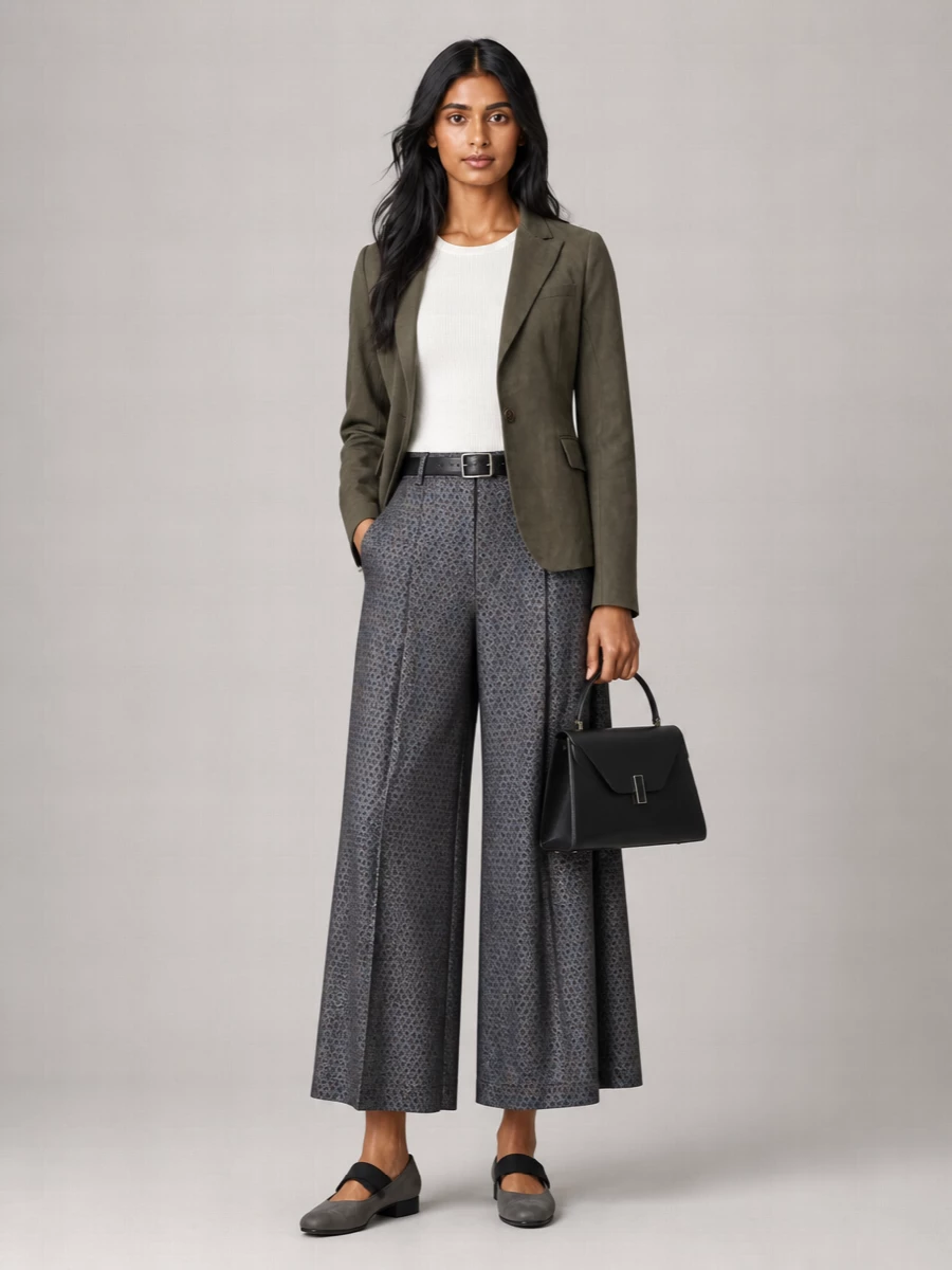 Uma Wang Paella Wide-Leg Trousers