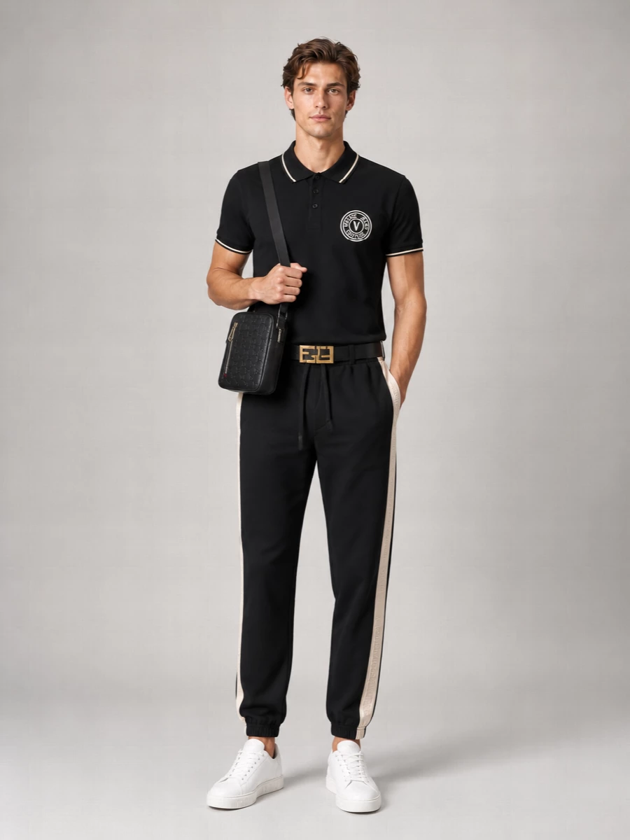 Versace Jeans Couture Slim-Fit Polo Shirt