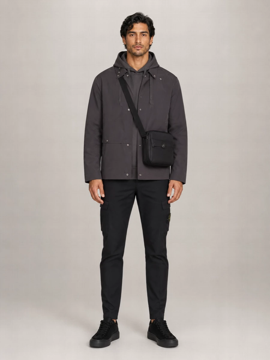 Stone Island Gore-Tex Hooded Raincoat