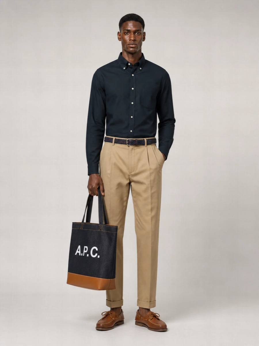 Beams Plus Linen Blend Casual Shirt