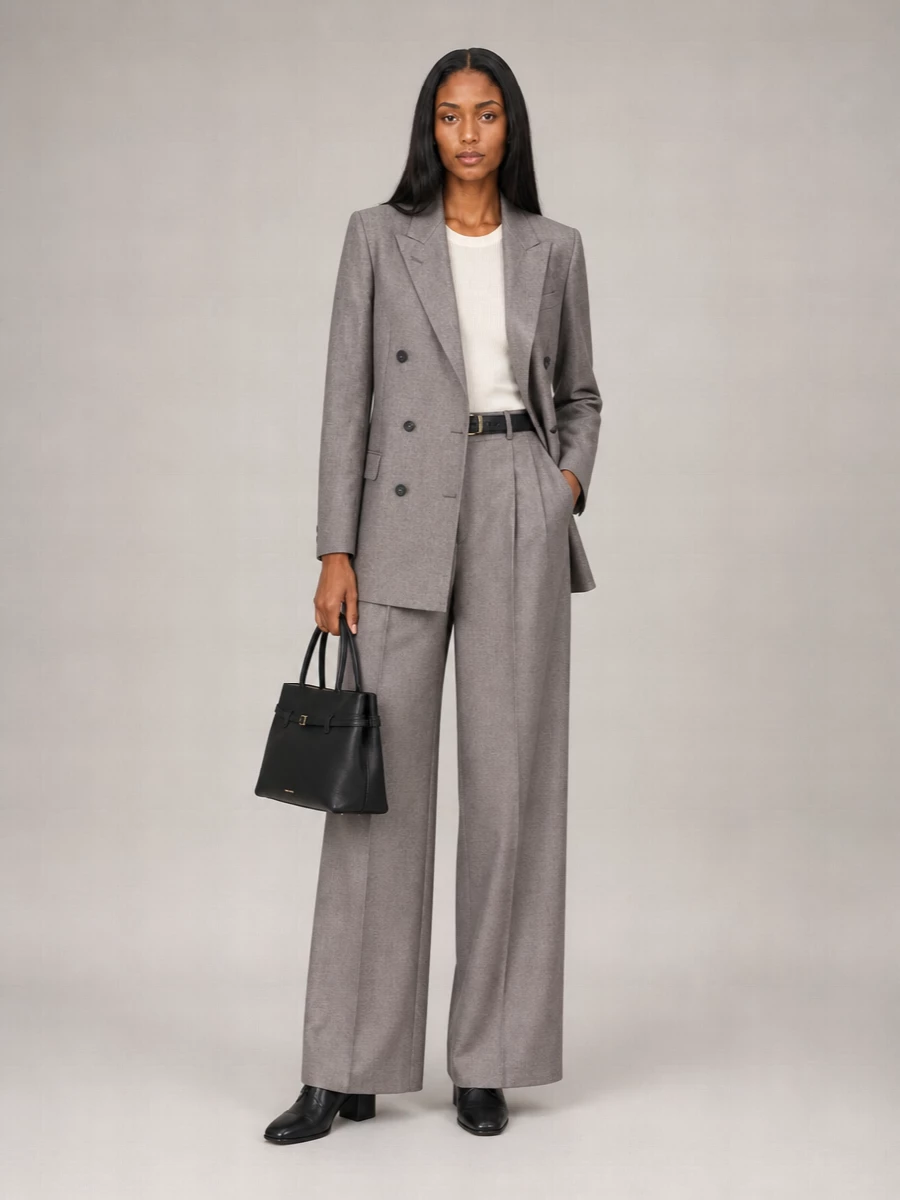 Auralee Straight-Leg Suit Trousers