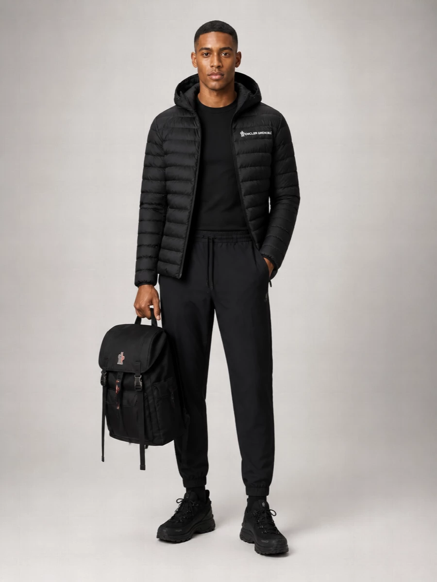 Moncler Grenoble Quilted Hooded Jacket