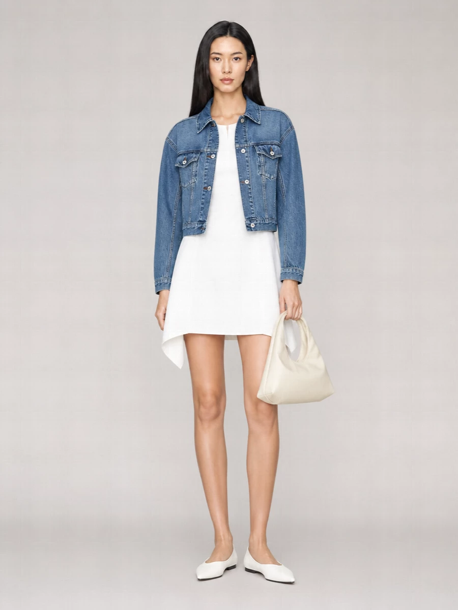 Jacquemus Denim Fitted Jacket