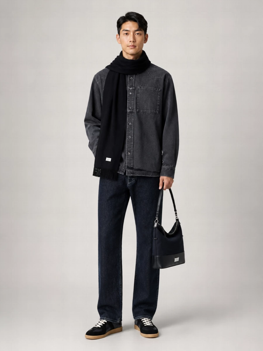 Mm6 Maison Margiela Denim Wide-Leg Jeans