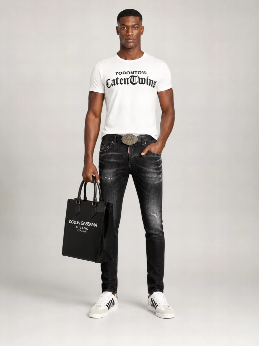 Dsquared2 Graphic Cotton Short-Sleeve T-Shirt