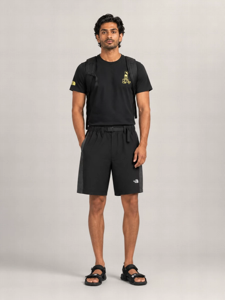 The North Face Printed Cotton Crew-Neck Short-Sleeve T-Shirt