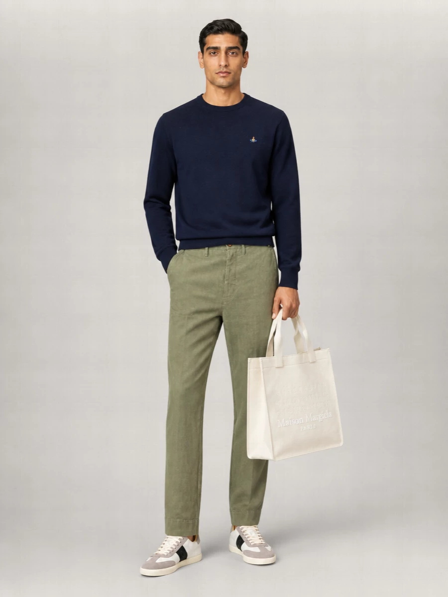 Tod's Calf Leather Suede Low-Top Sneakers