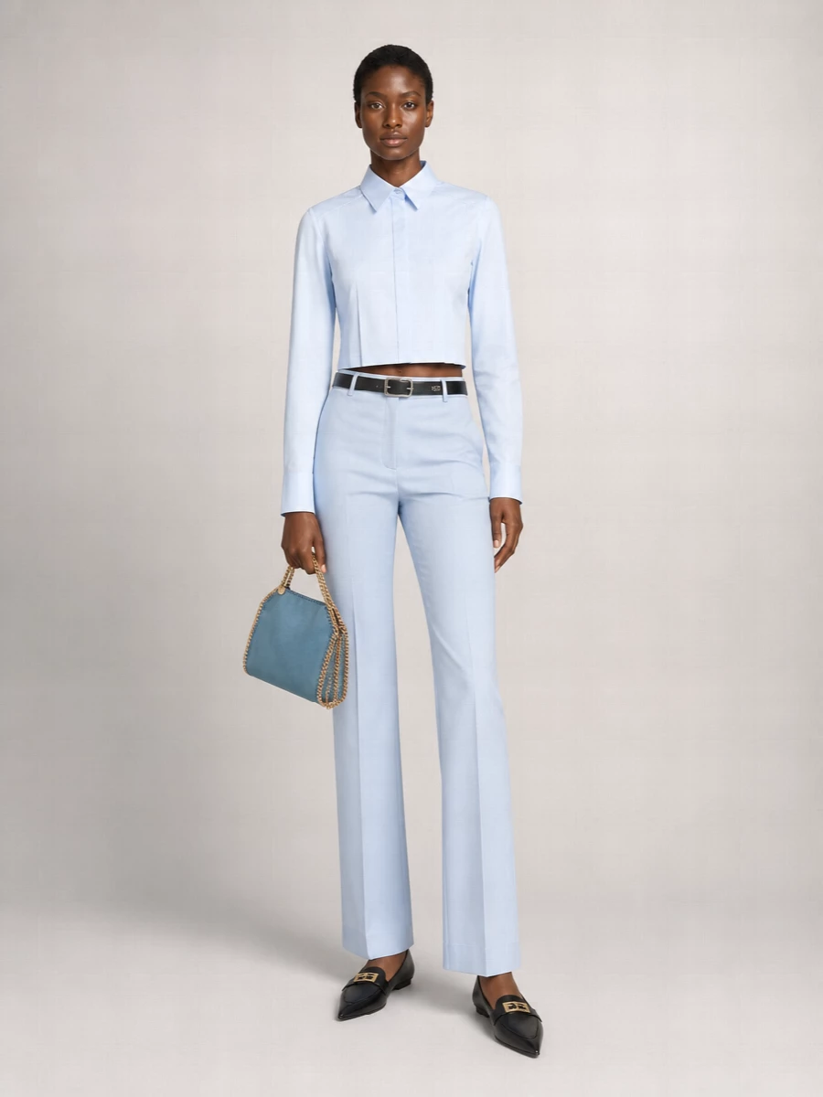 Sportmax High-Rise Flared Trousers