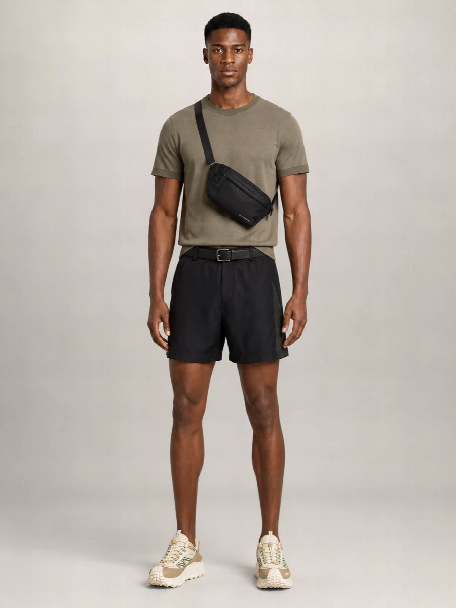 Moncler Side Band Shorts