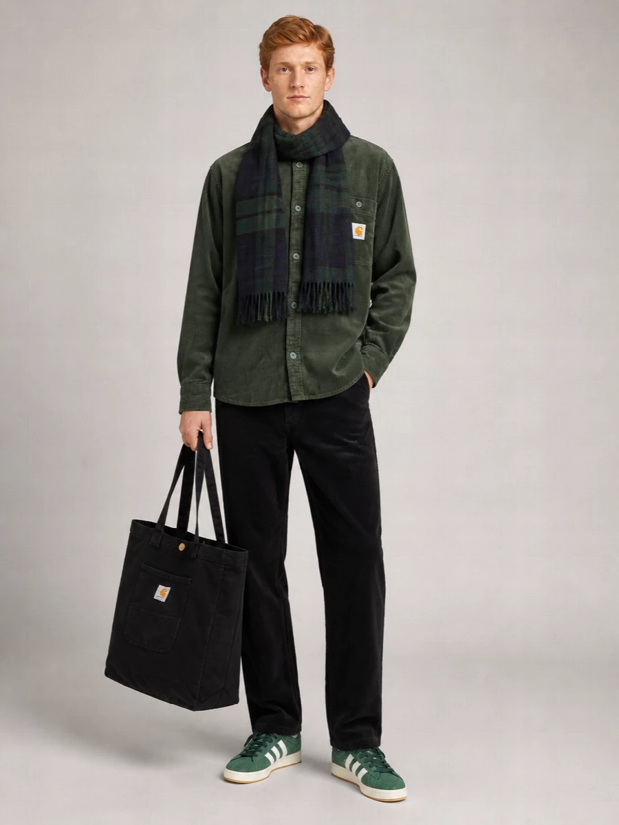 Carhartt Wip Corduroy Shirt Button-Down Collar