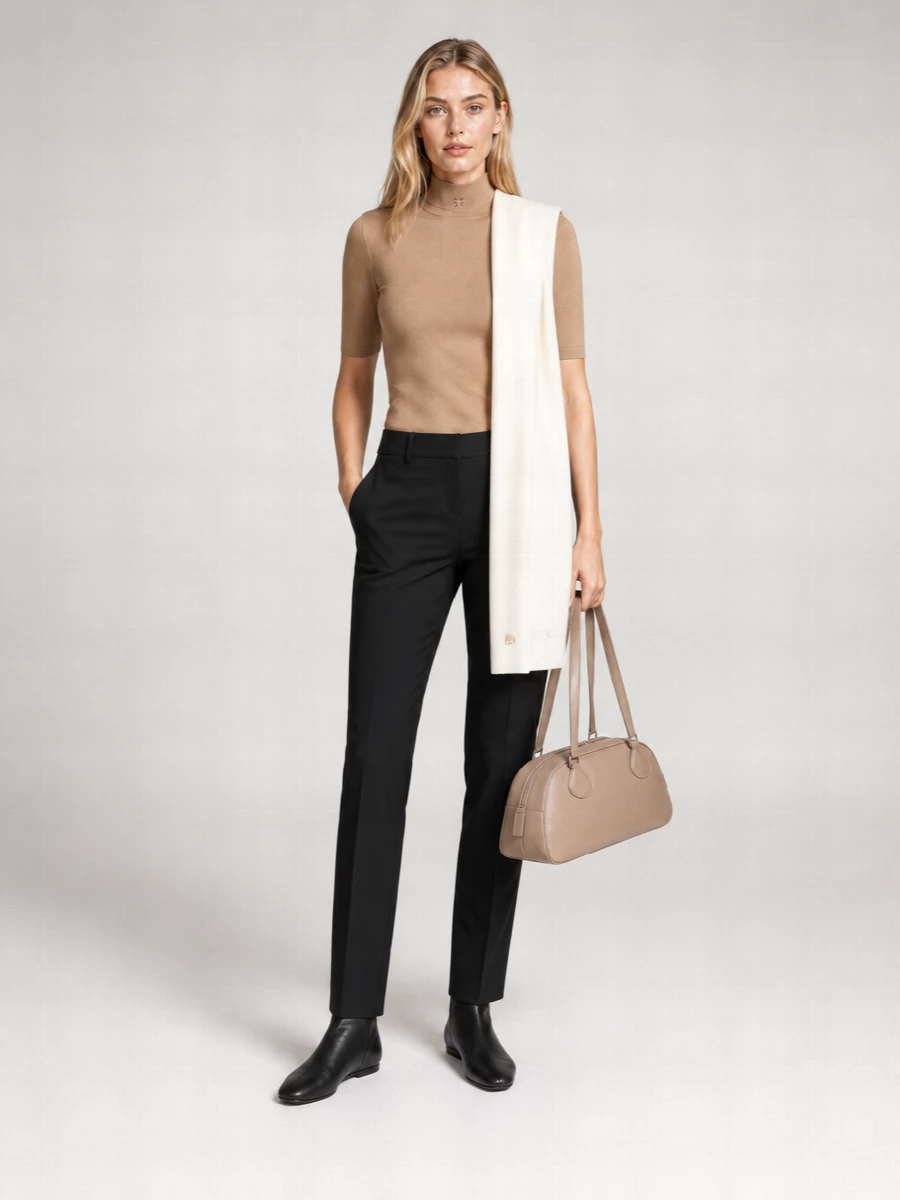 Courrèges Wool Turtleneck Sweater