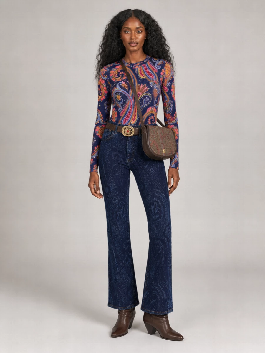 Etro Na Paisley Cross-Body Bag