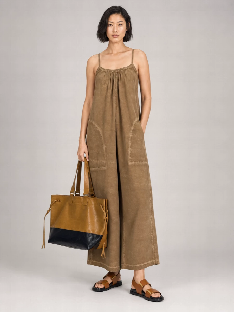 Tod's Leather Slingback Sandals