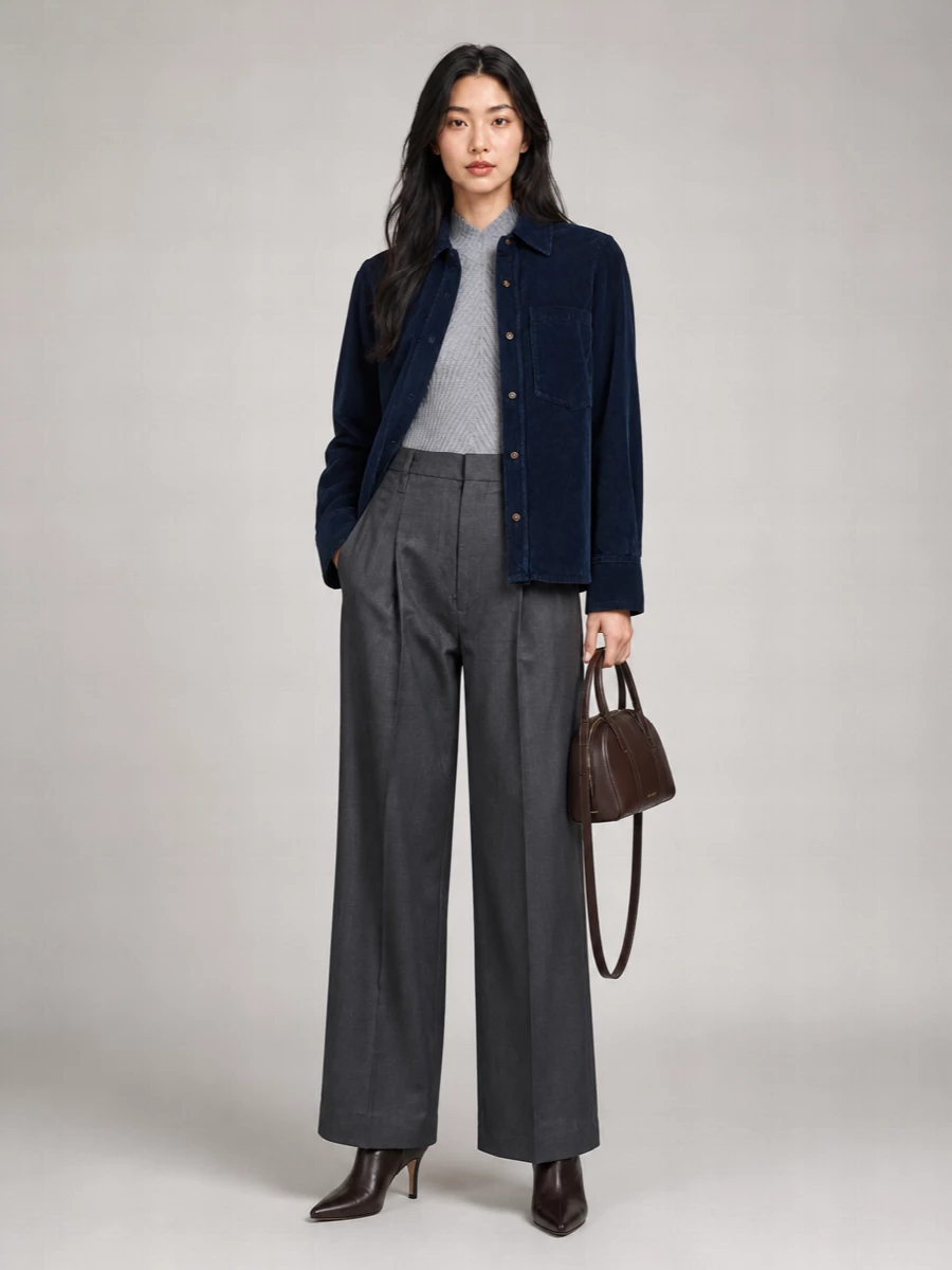 Victoria Beckham Corduroy Shirt Jacket