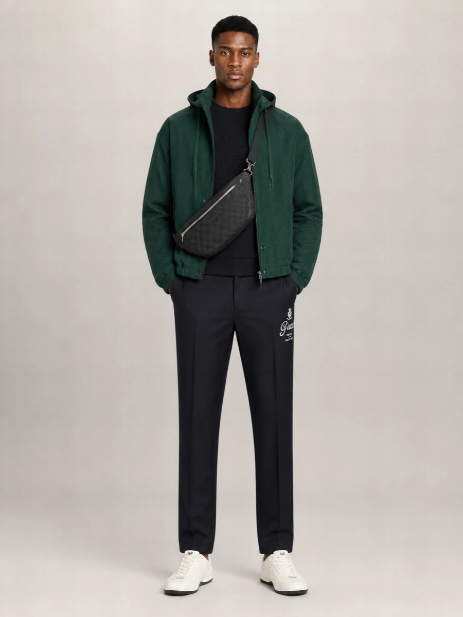 Gucci Cotton Reversible Ripstop Padded Coat