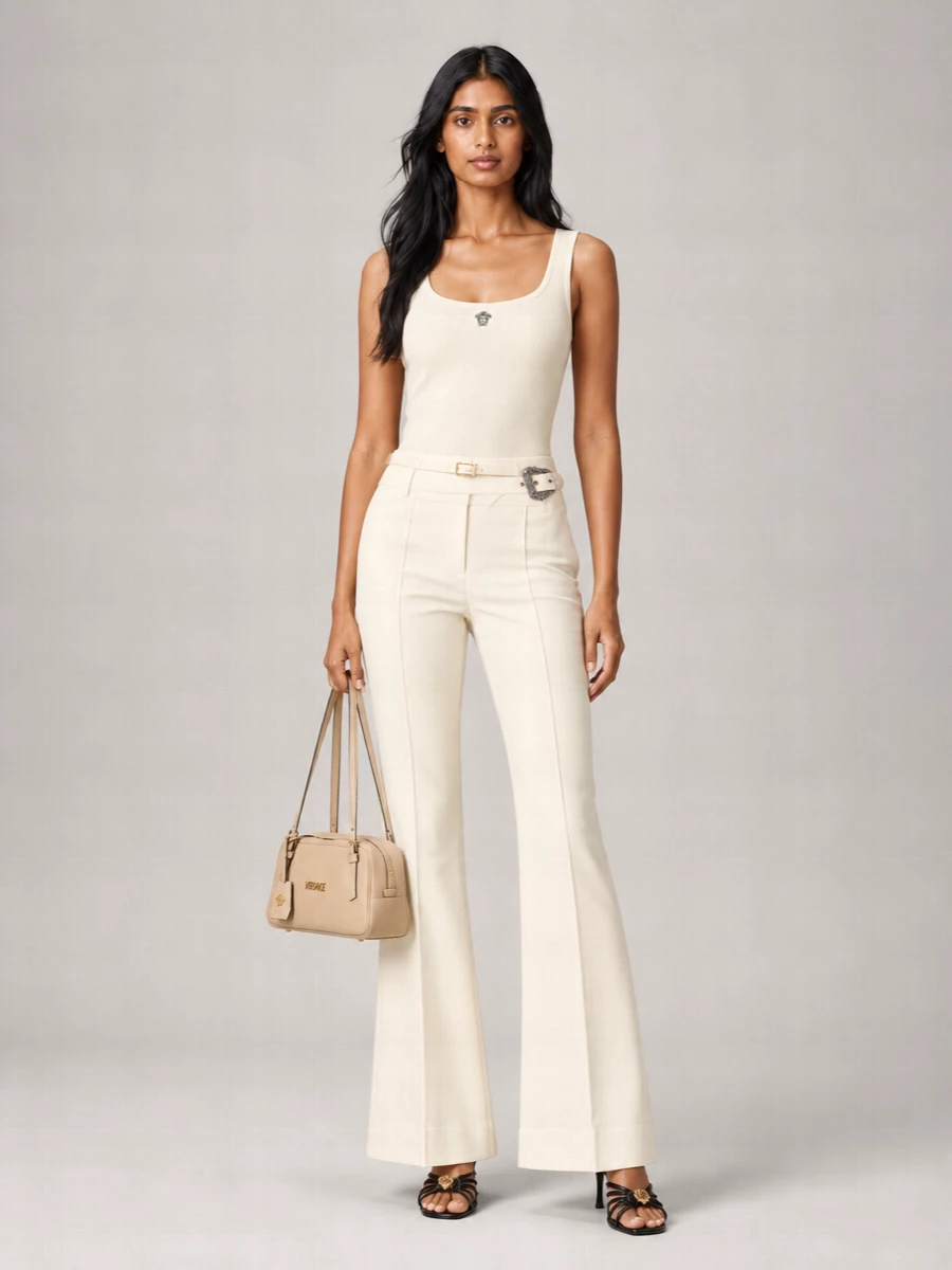 Versace Jeans Couture Straight-Leg Trousers
