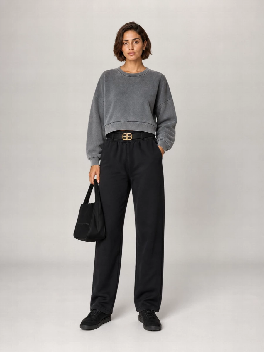 Alexander Wang Cotton Straight Joggers