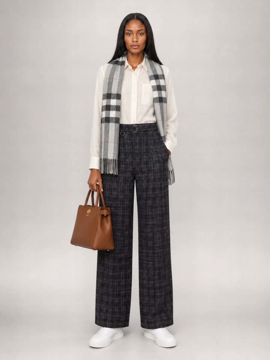 Burberry Embroidered Cotton Shirt