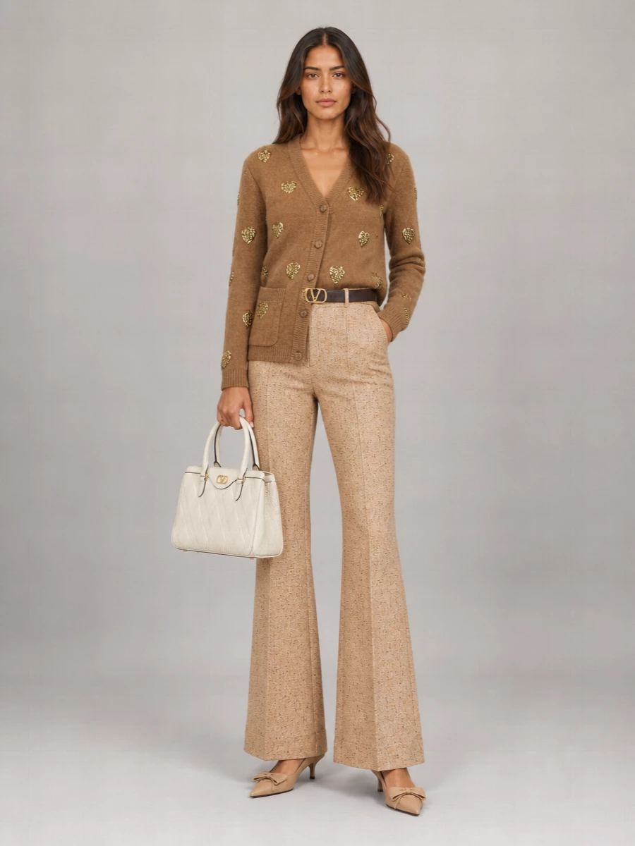 Valentino Garavani Mohair Wool Oversized Cardigan