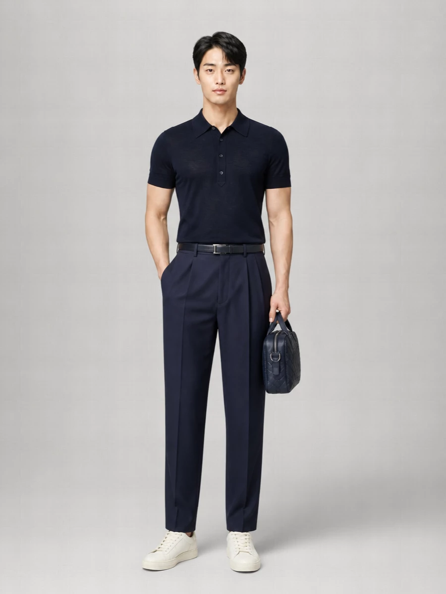 Tom Ford Cashmere Silk Polo Shirt