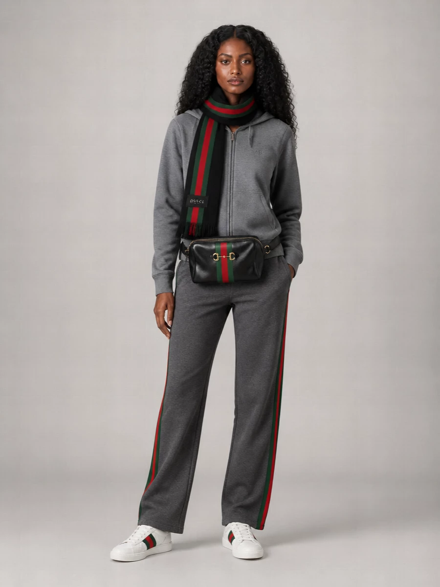 Gucci Wool Wide-Leg Trousers