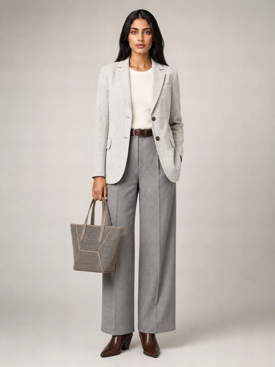 Brunello Cucinelli Na Leather Tote Bag
