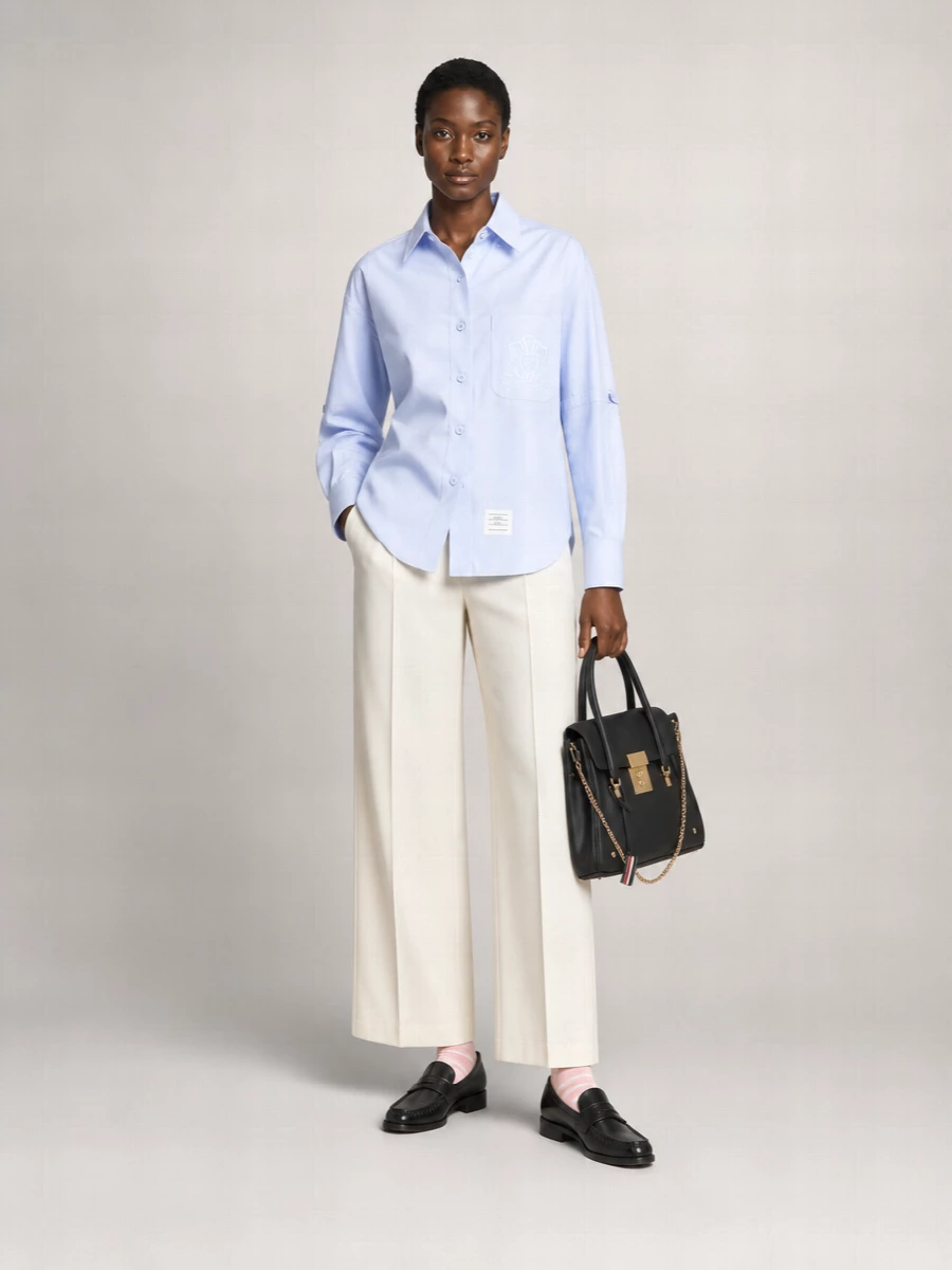 Thom Browne Leather Loafers