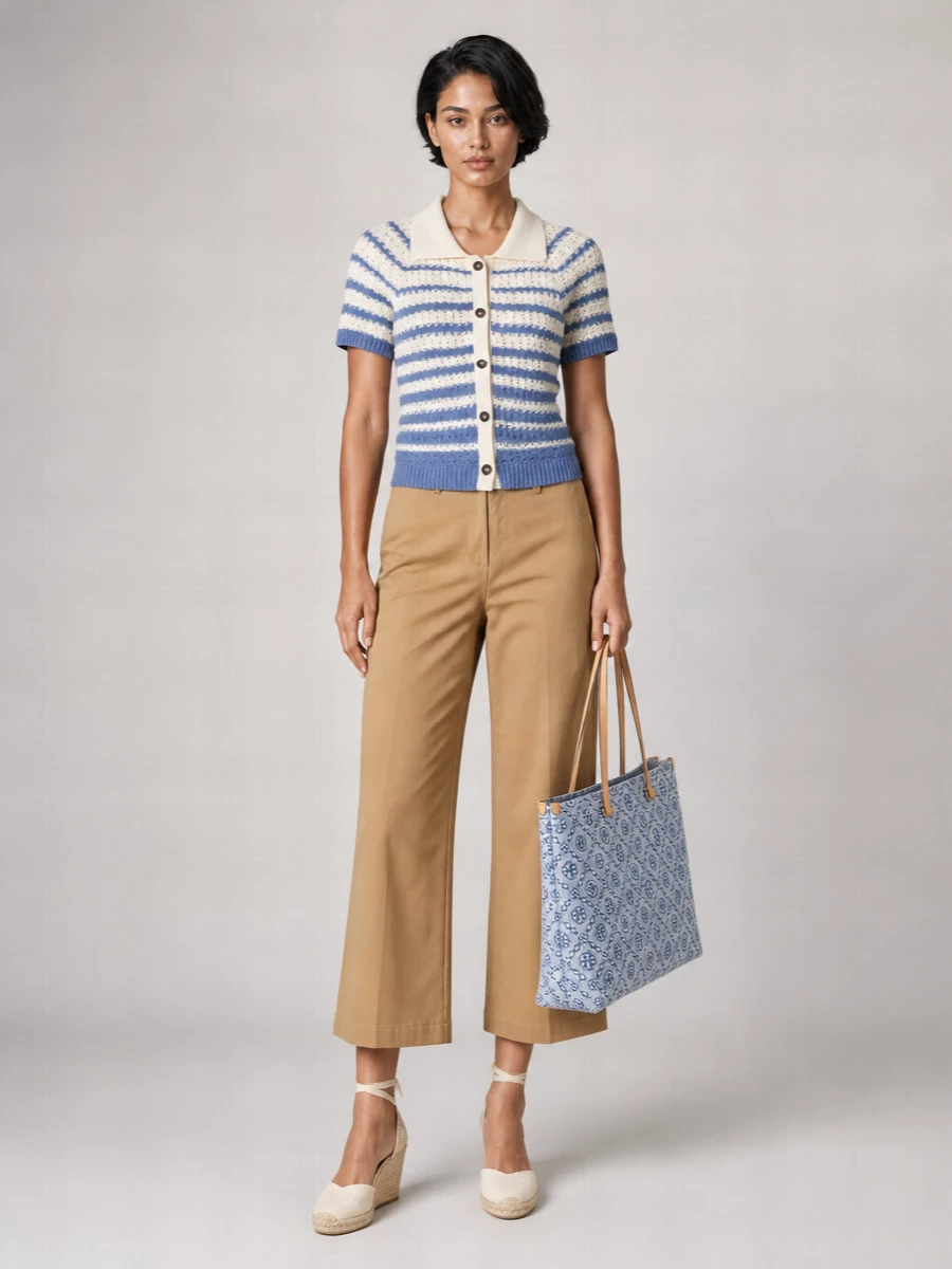 Tory Burch T Monogram Tote Bag