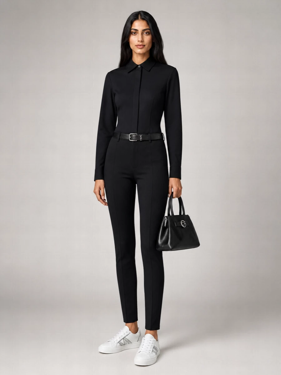 Moncler Slim-Fit Stretch Trousers