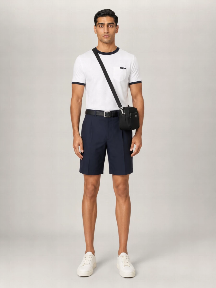 Prada Leather Reversible Belt