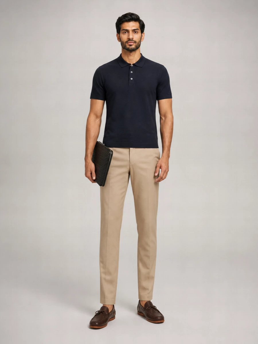 Valentino Garavani Leather Boat Loafers