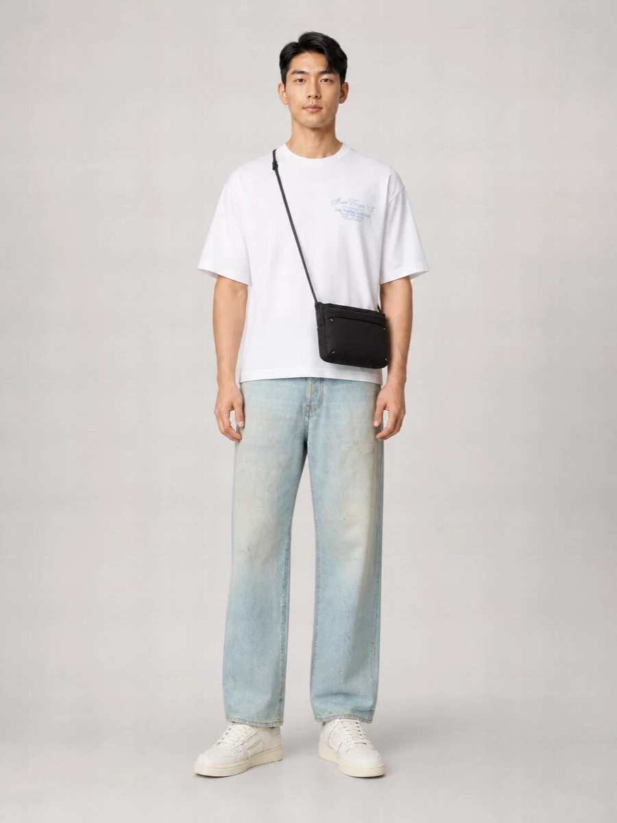 Amiri Cotton Graphic Print Oversized T-Shirt