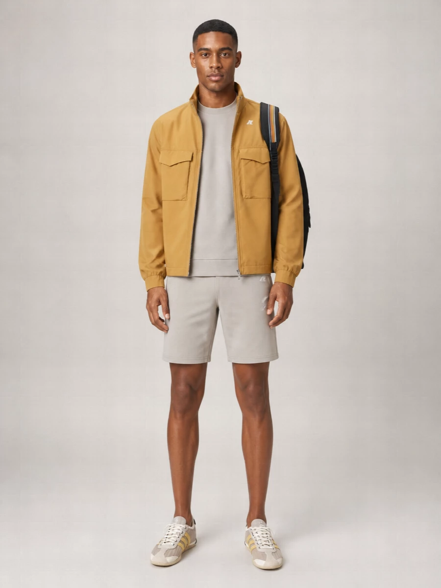 Adidas Leather Paneled Low-Top Sneakers