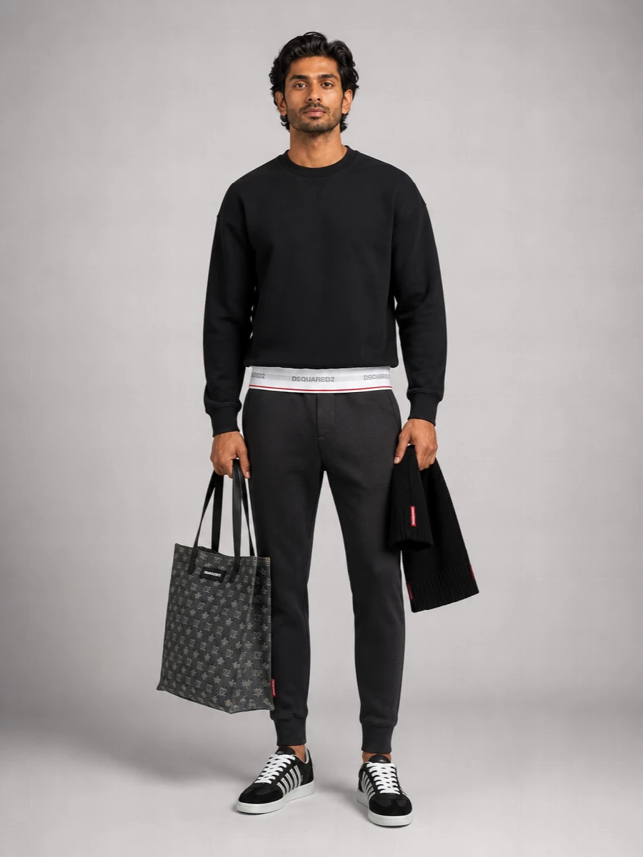 Dsquared2 Cotton Oversized Sweatshirt