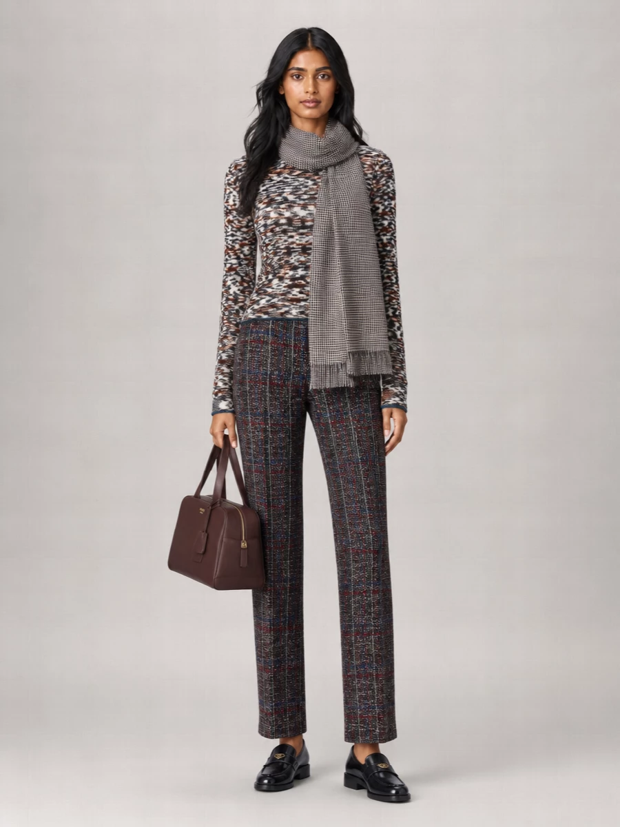 Missoni Checked Straight Trousers