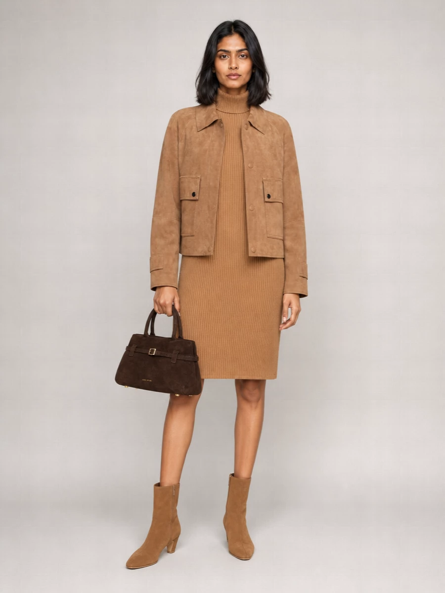 Weekend Max Mara leather biker jacket