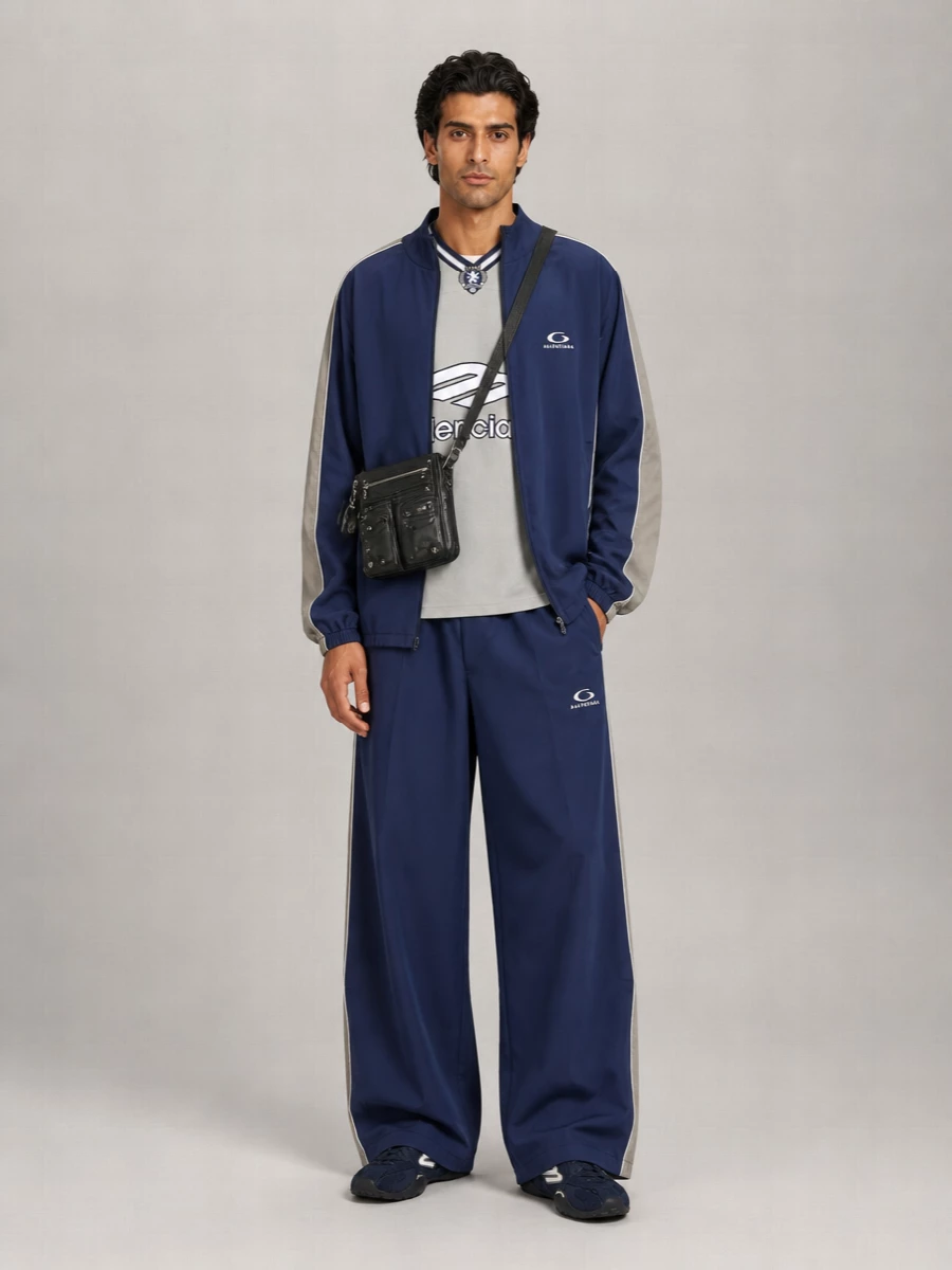 Balenciaga Technical Hooded Sport Jacket