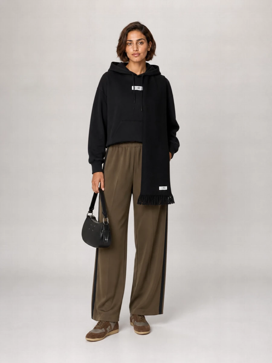 Mm6 Maison Margiela Wide-Leg Trousers