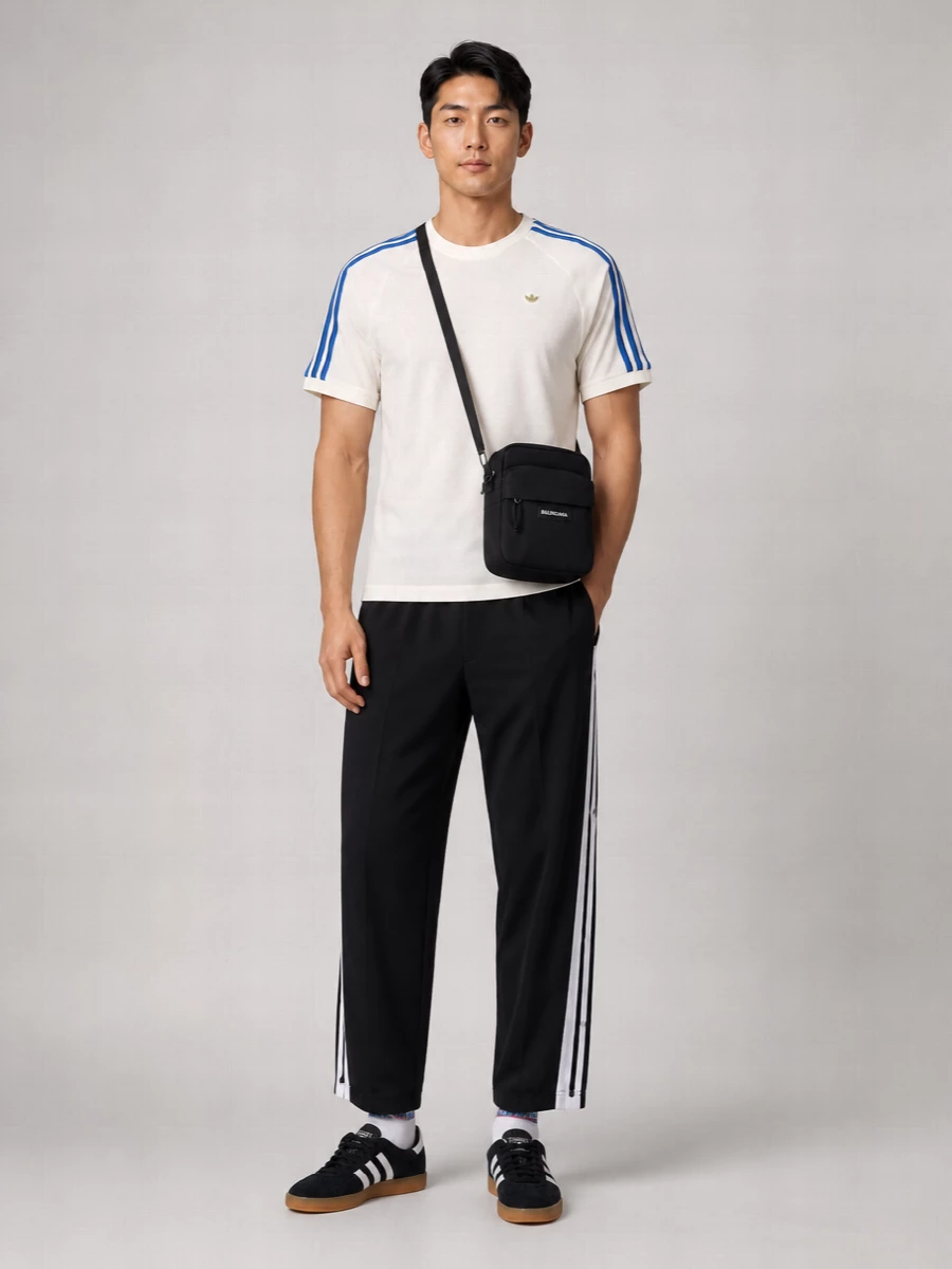 Adidas Straight-Leg Track Pants