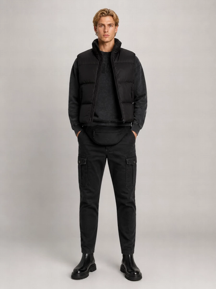 Dsquared2 Nylon Sleeveless Down Jacket